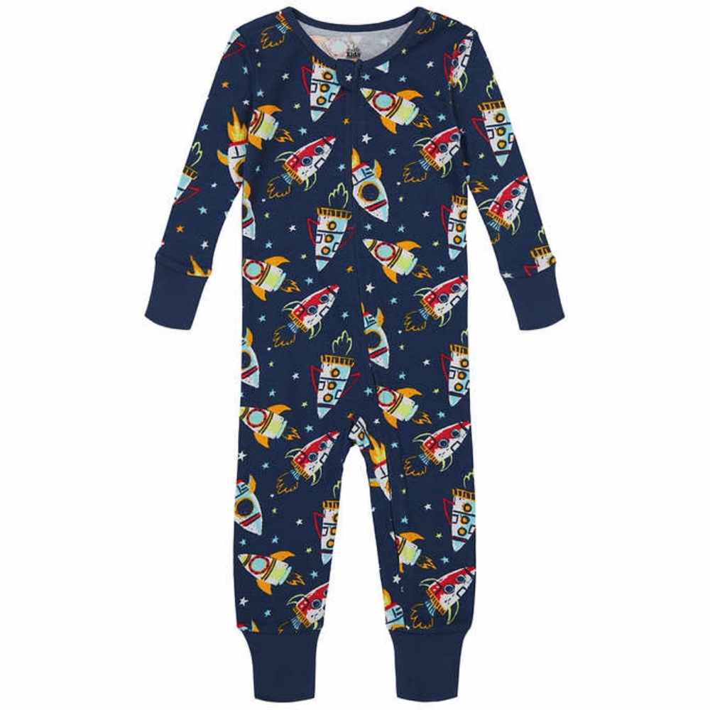 Kids Headquarters Kids' 3-pack Cotton Sleeper - Picture 4 of 7
